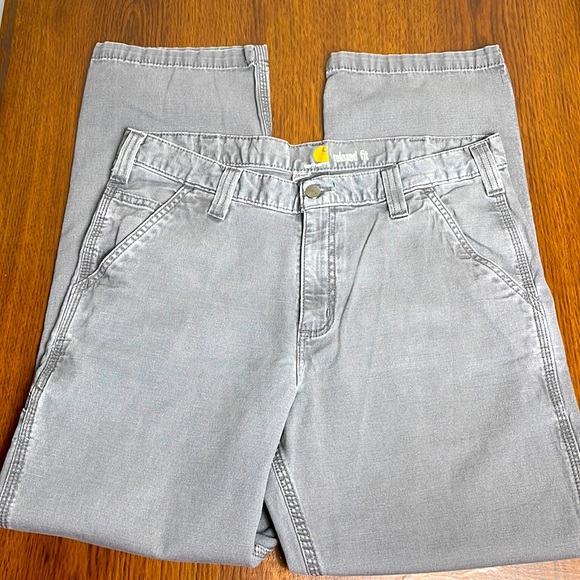Carhartt Other - Men’s gently worn Gray Carhart 34 x 30 relax fit cargo pants.